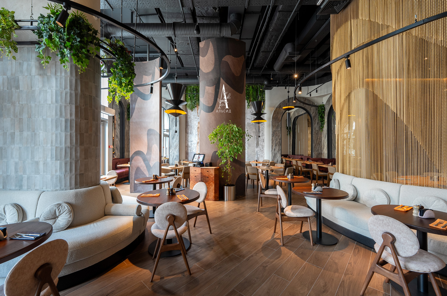 КС78-2(з)(Пр)(F) Композиция подвесная искусственная Хедера ампельная в кашпо d11см_7