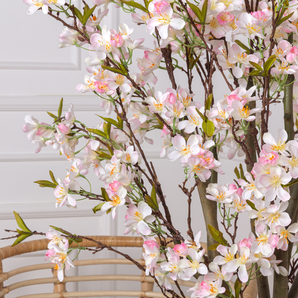 180/РН/491-1(з) Яблоня искусственная h180см, бело-розовая_3