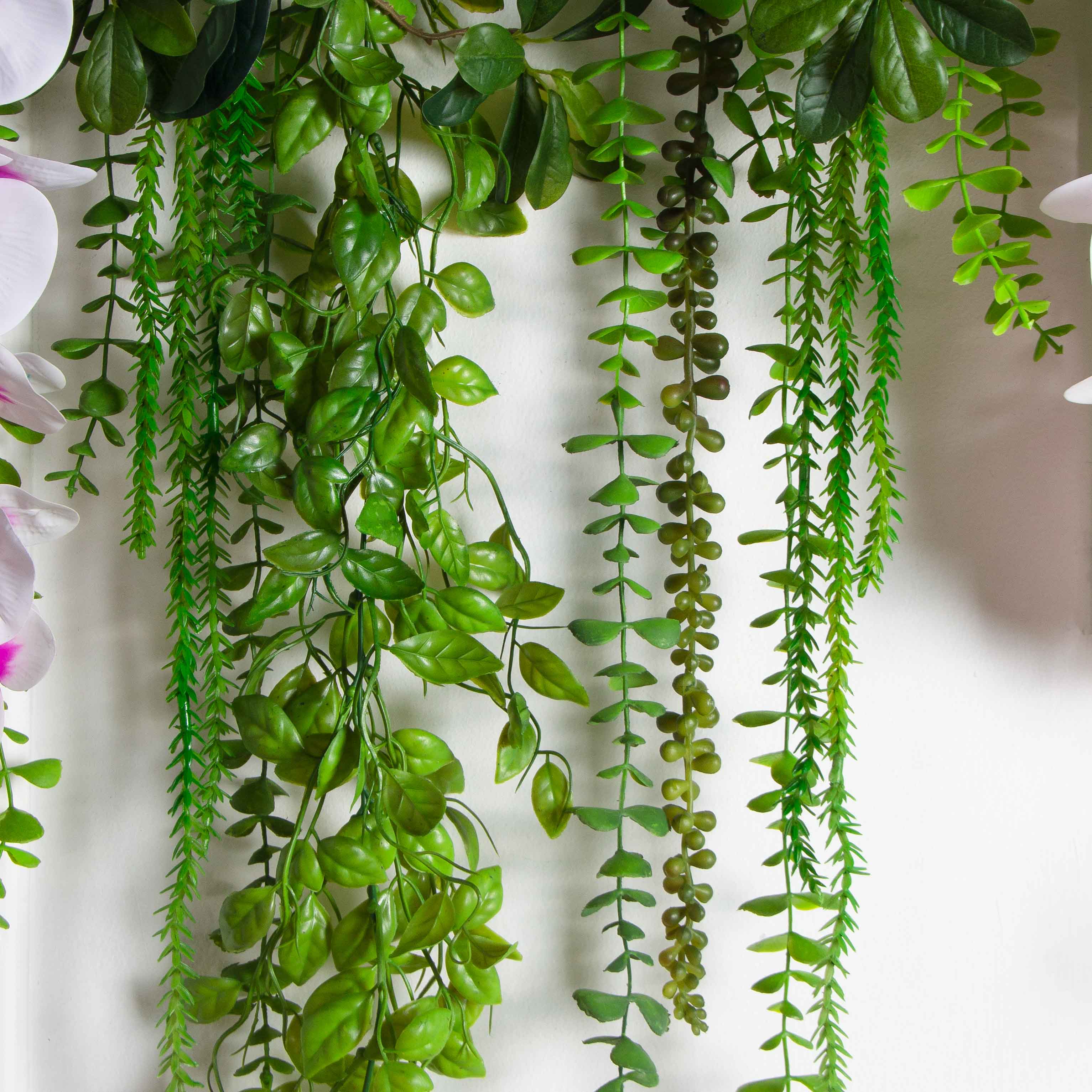 Л07(Пр)(F) Лиана искусственная с орхидеями L100см_2