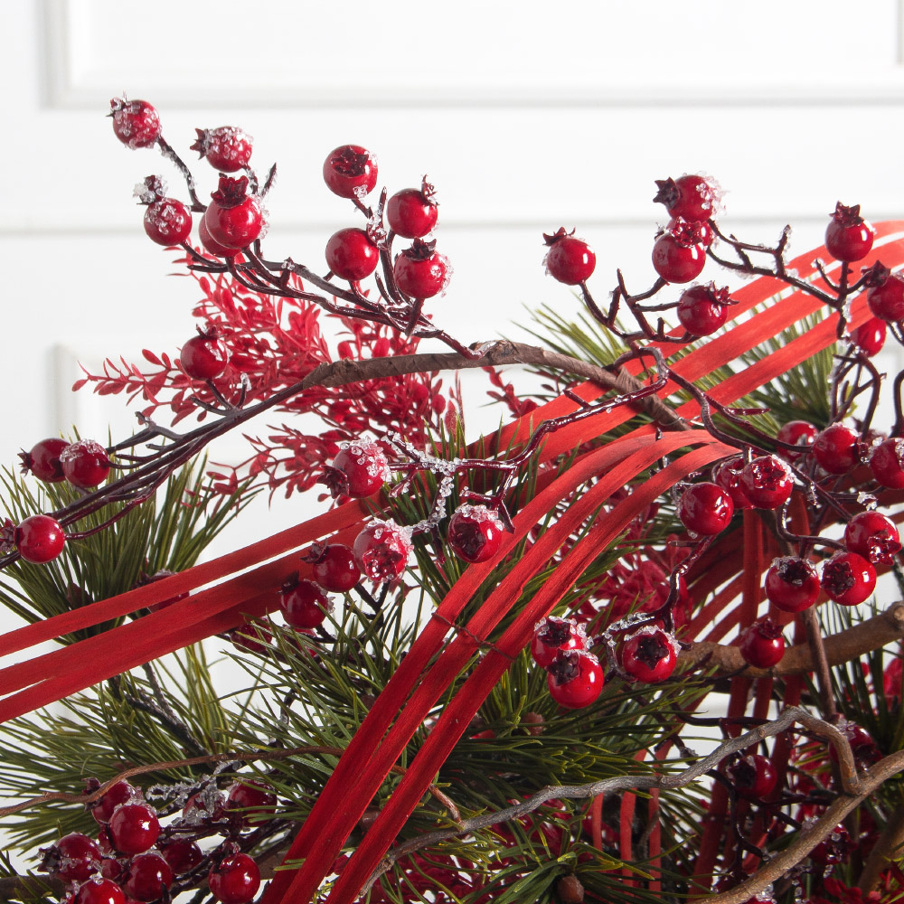 К564(Пр)(F) Композиция искусственная НГ интерьерная, в кашпо_3