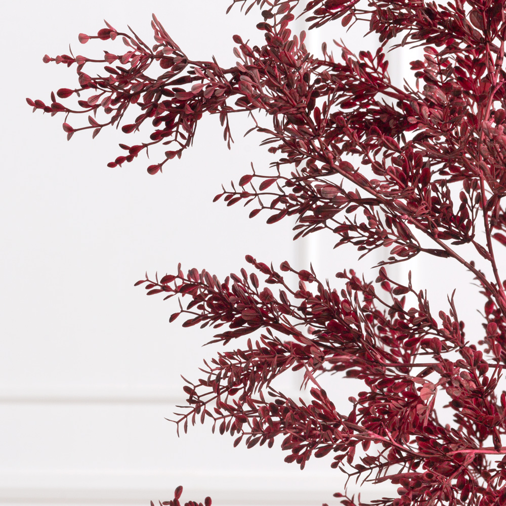 200/РН/ОК/536(F) Дерево искусственное интерьерное h200см, бордовое_3