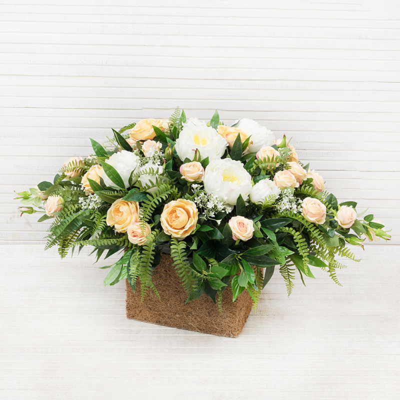 К134(з) Композиция цветочн. желт. (100*45)