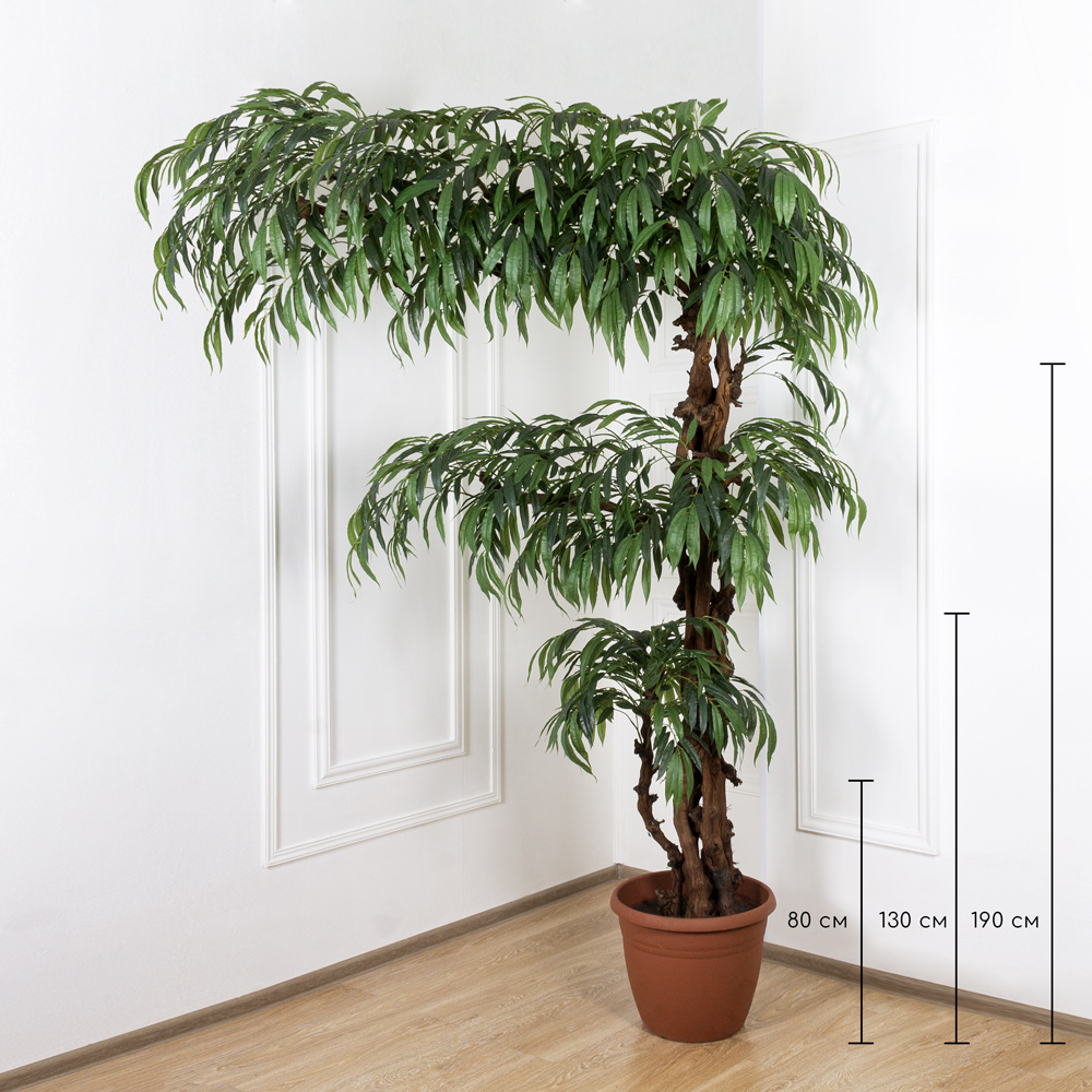 270/3Я/ОС/219(з.) Лонгифолия искусственная h270см, крона 210см_7