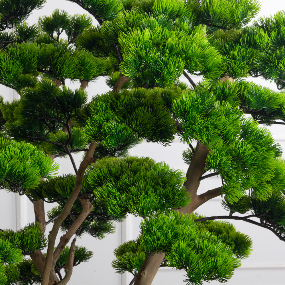 БС150/ДА/30-11(з)(УУ)(Пр)(F) Бонсай искусственный Сосна h150см на основании_5