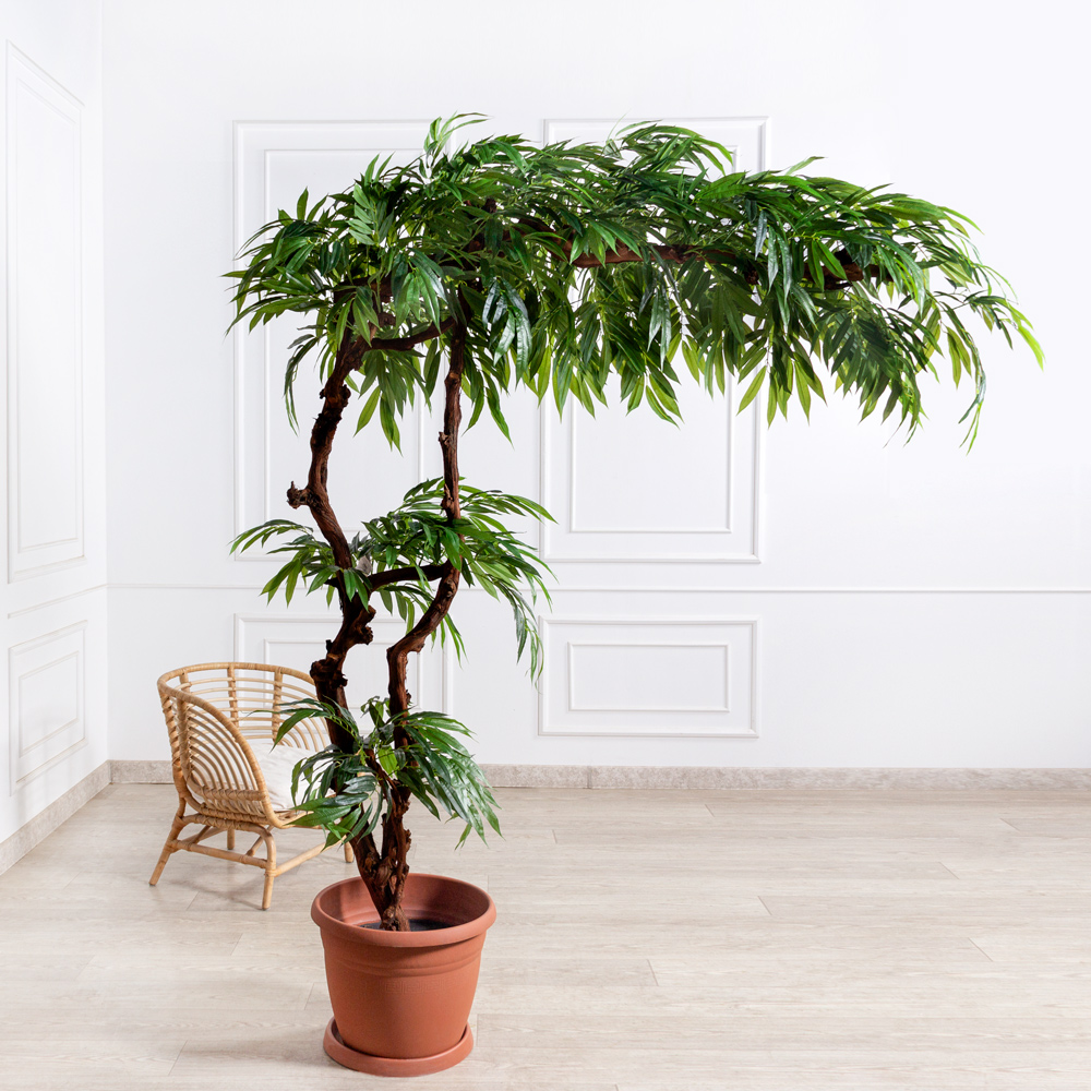 240/3Я/ОС/219-1(з)(F) Лонгифолия искусственная h240см d180см (латекс) _1