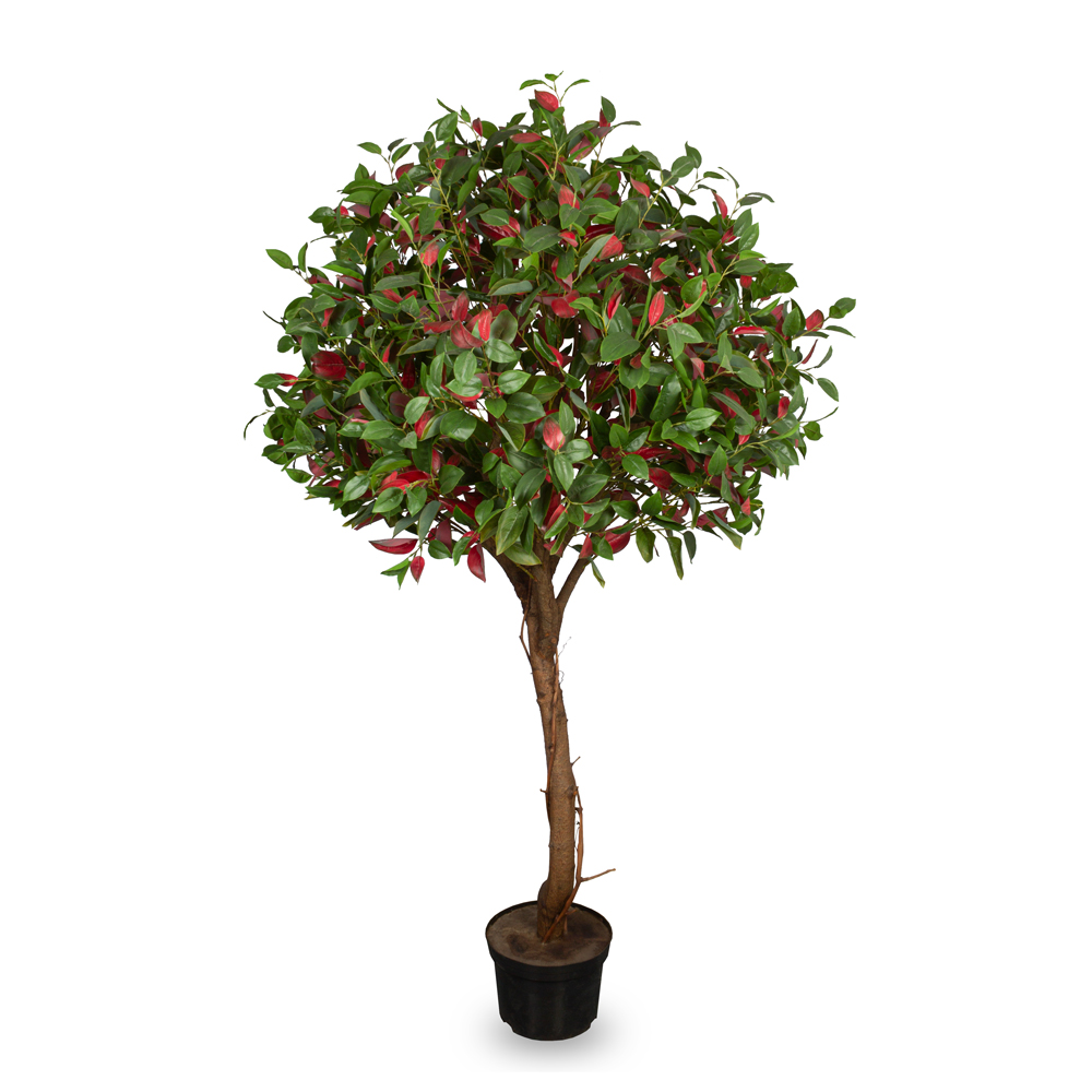 220/РН/420 Фотиния искусственная зелено-бордовая, h220см