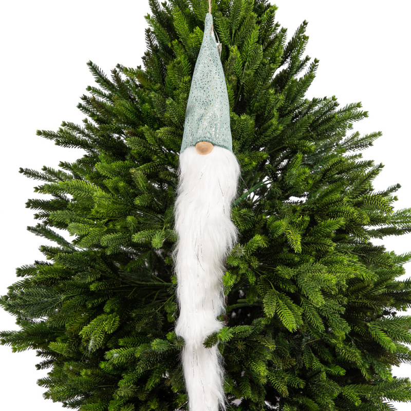 11/1785С Подвес Гном с бородой НГ текстильный h59см