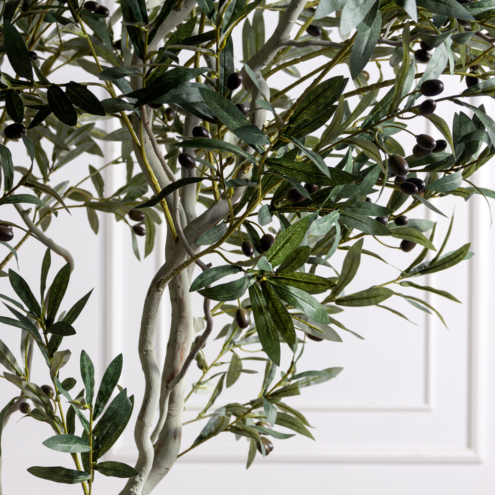 250/ВИТ/465(Пр)(F) Оливковое дерево искусственное с плодами  h250см_3