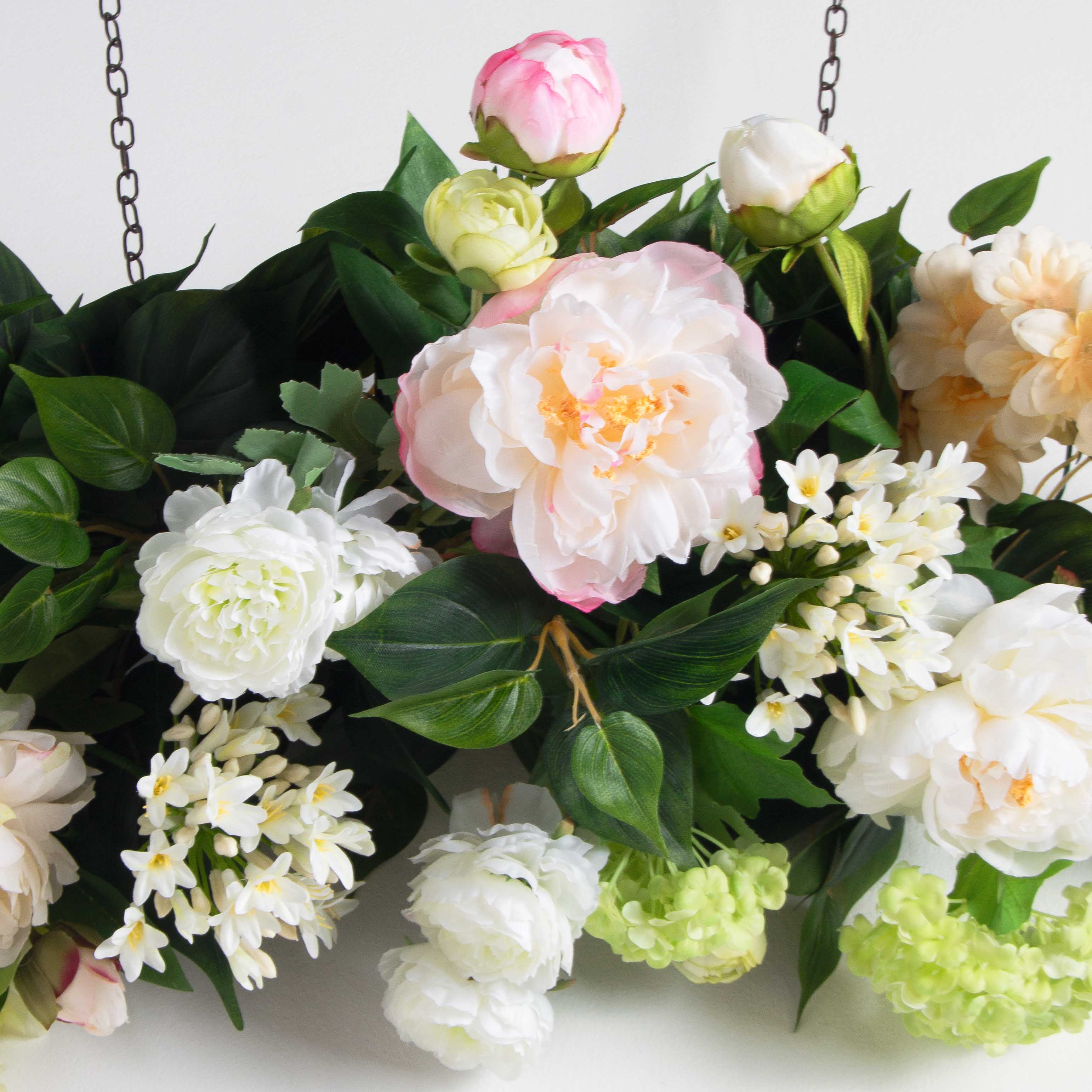 Л167(з)(F) Лиана искусственная цветочная L50см_4