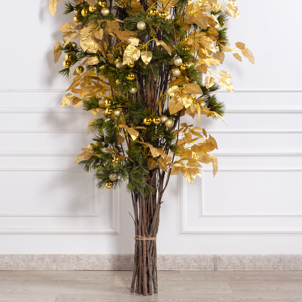 ДЛ149(Пр)(F) Декор входной группы  L100см на прутьях, золото_1