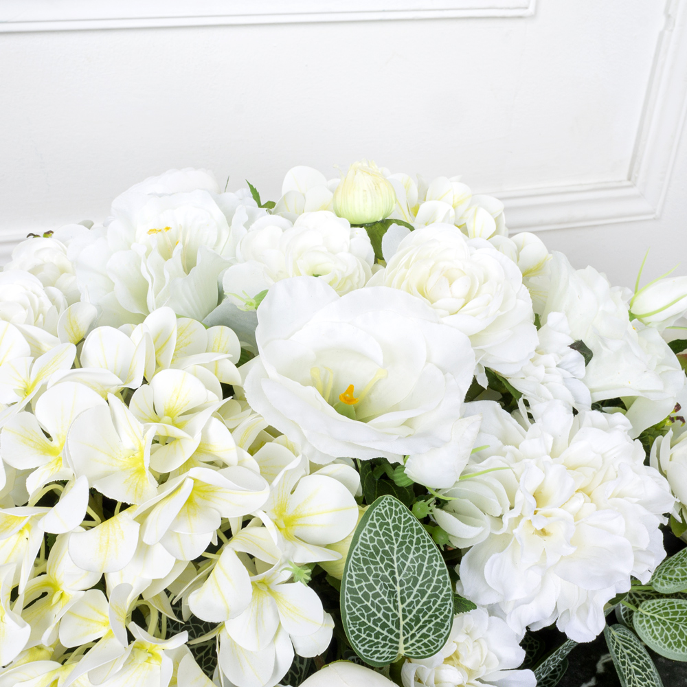 К64 Композиция цветочная на овальном основании 31*9*h3_2