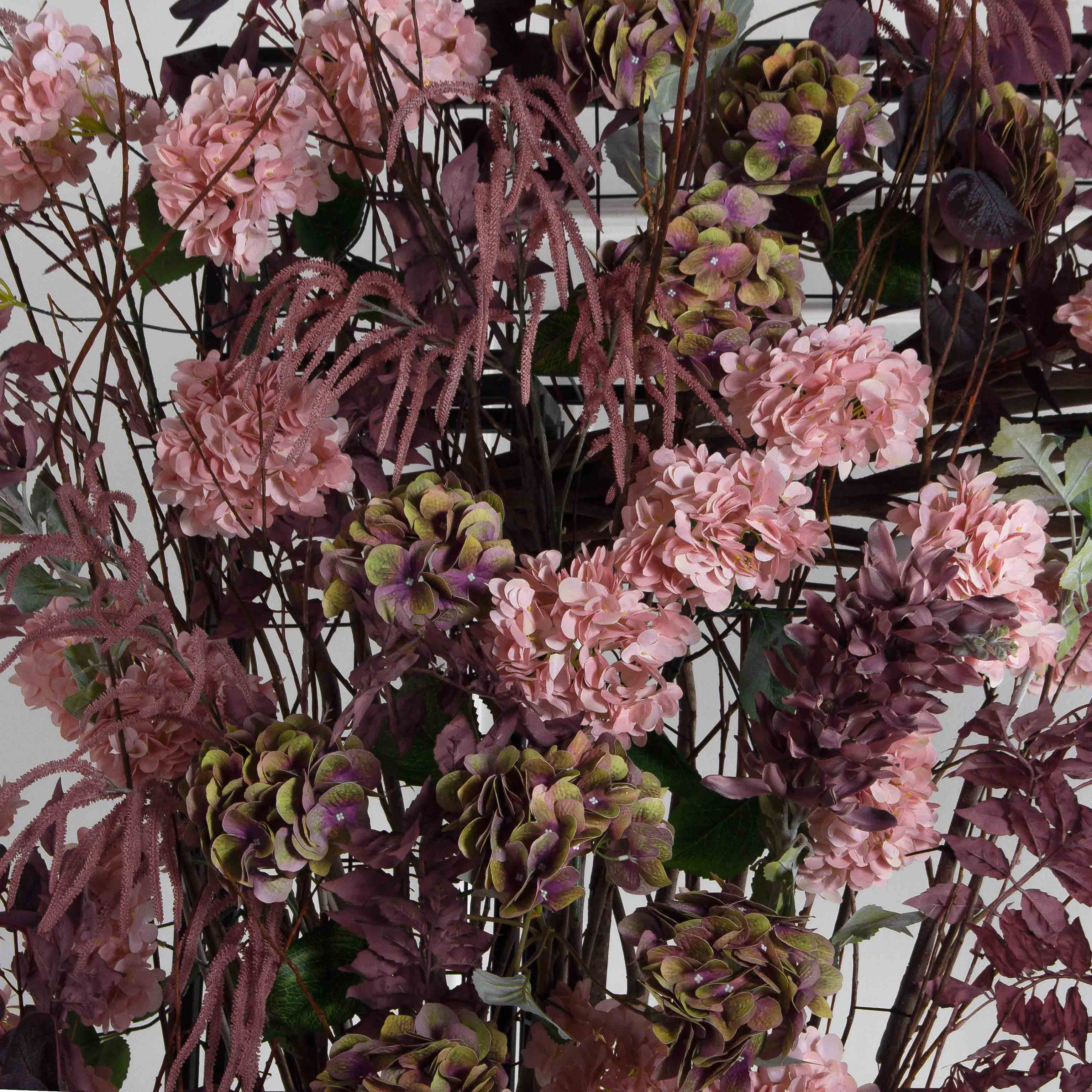 ДЛ177(F) Декор входной группы h300см на прутьях,пристенный,пепельно-пурпурный_6