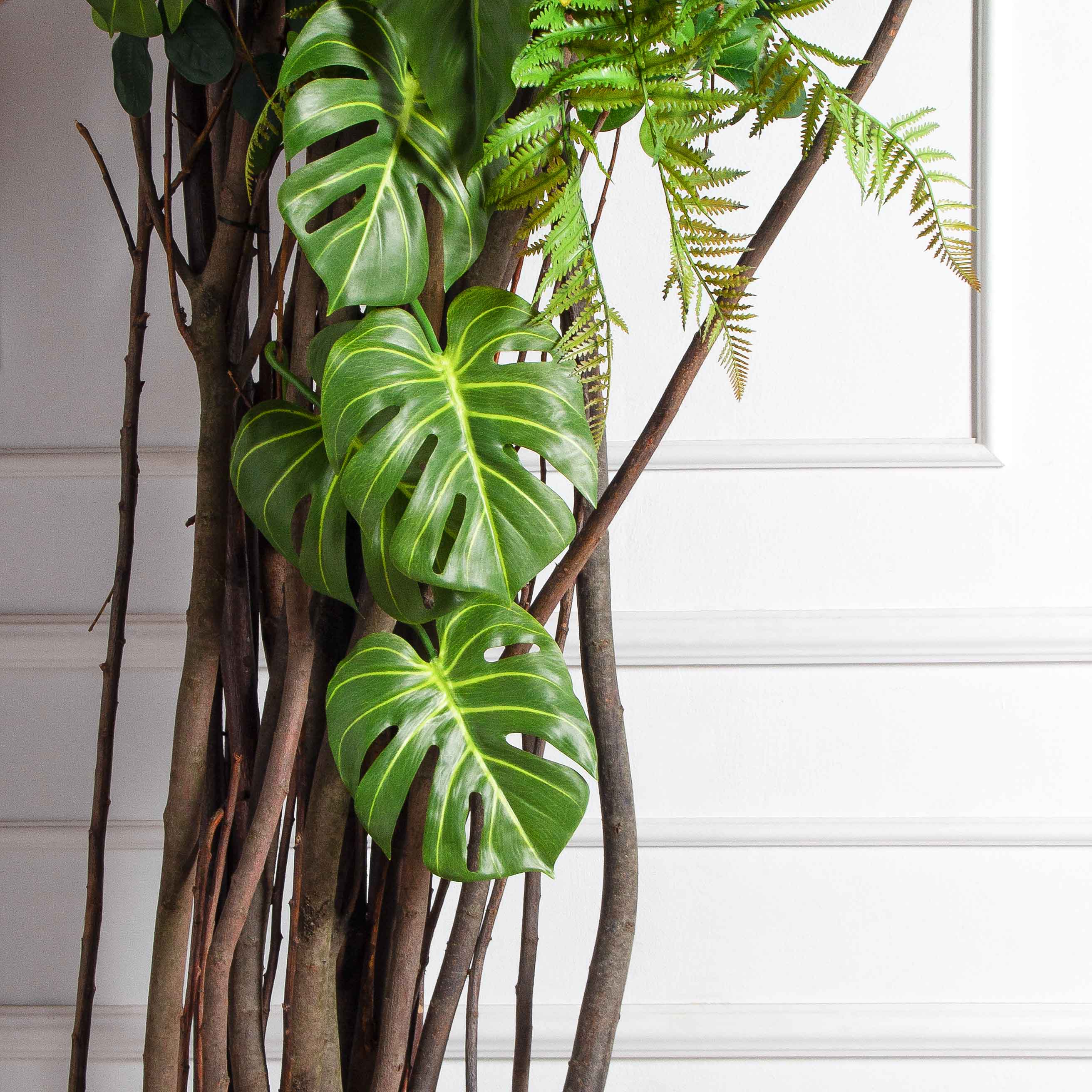 ДЛ167(з)(F) Декор входной группы тропический h360см (шир 200см)_4