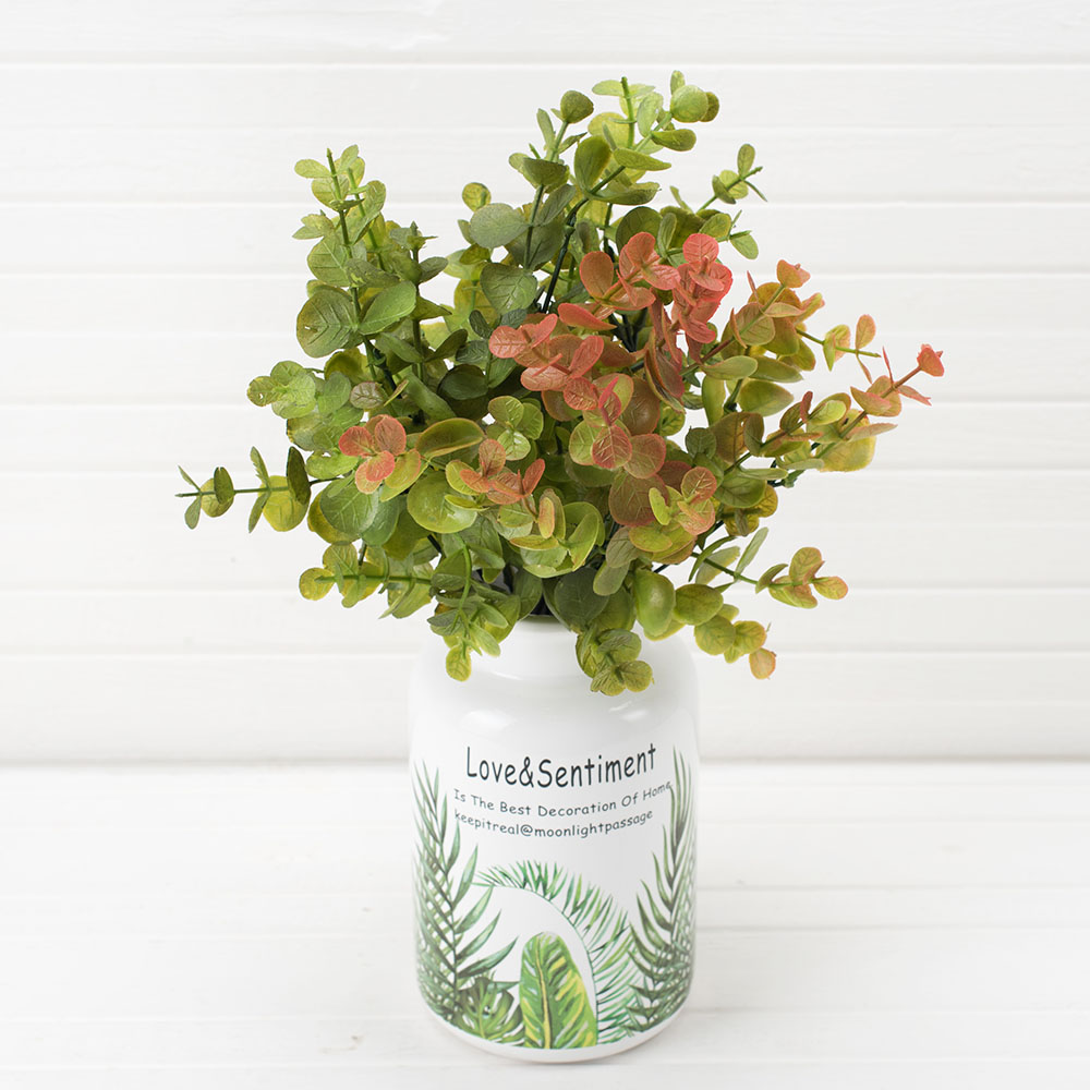 7143/0016-2 Самшит Эвкалипт искусственный крупный (7 частей)