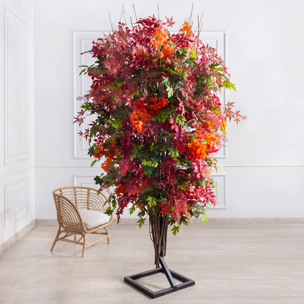 Л145-1(Пр)(F) Лиана искусственная осенняя, двухсторонняяL260см_7