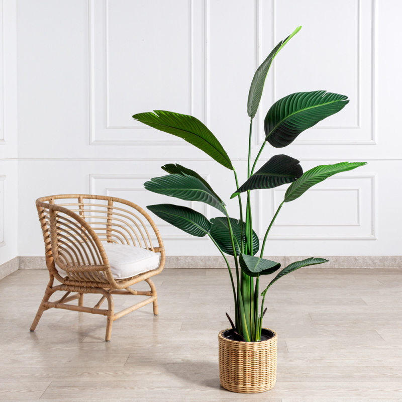 160/К/360(Fix)(F) Стрелиция искусственная h160см в кашпо