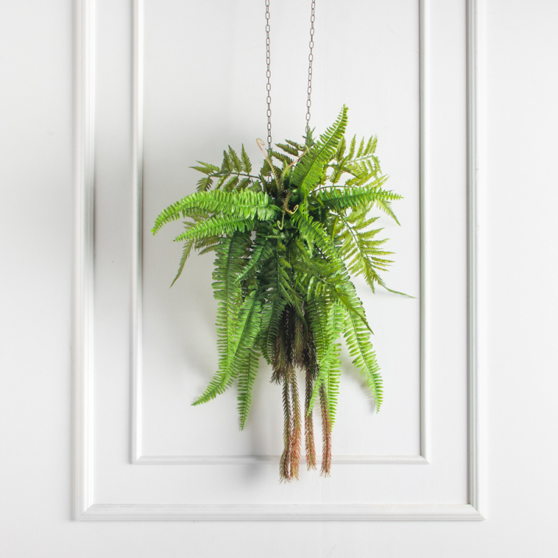 БК14/1(з) Композиция с папоротником на блоке h10х15см