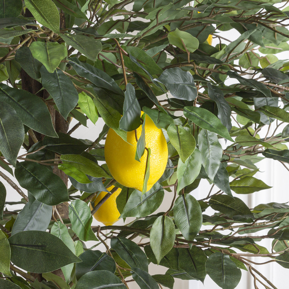 160/20М-1(з.)(Fix) Дерево искусственное Лимон с плодами h160см_6