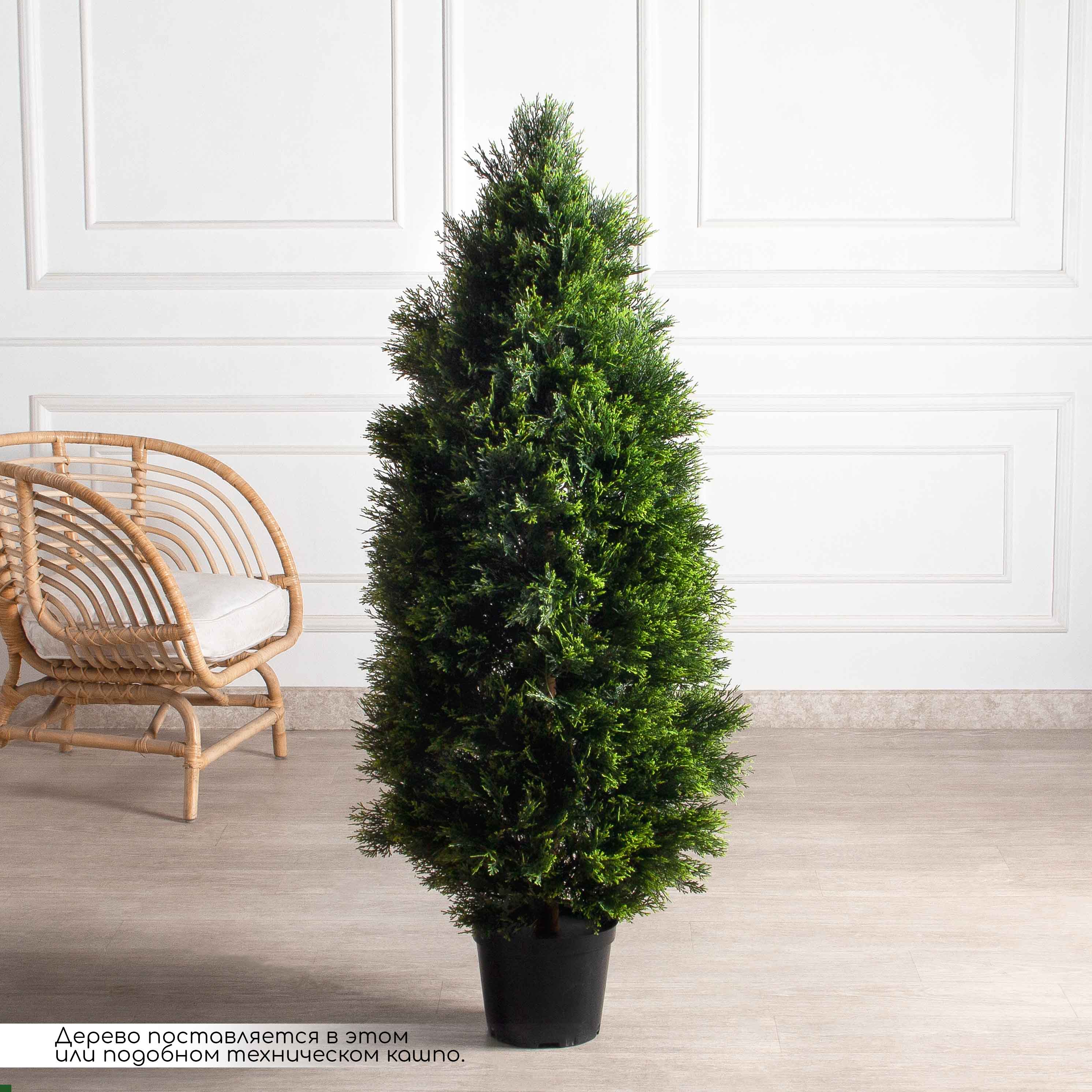 Т140/146(F) Туя искусственная конус Люкс h140см_2