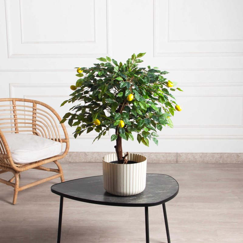 БП070/41(F) Бонсай искусственный Лимон с мини плодами h70см_1