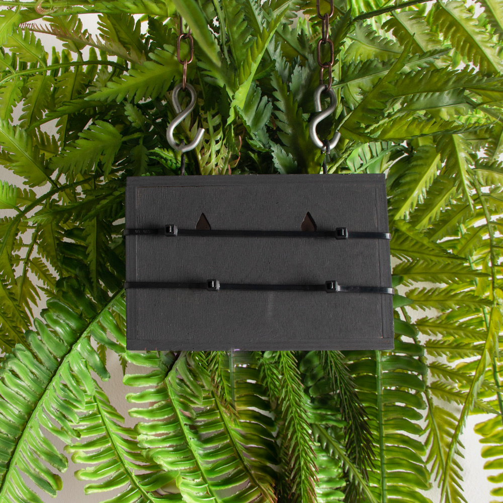 БК14/1(з) Композиция с папоротником на блоке h10х15см_2