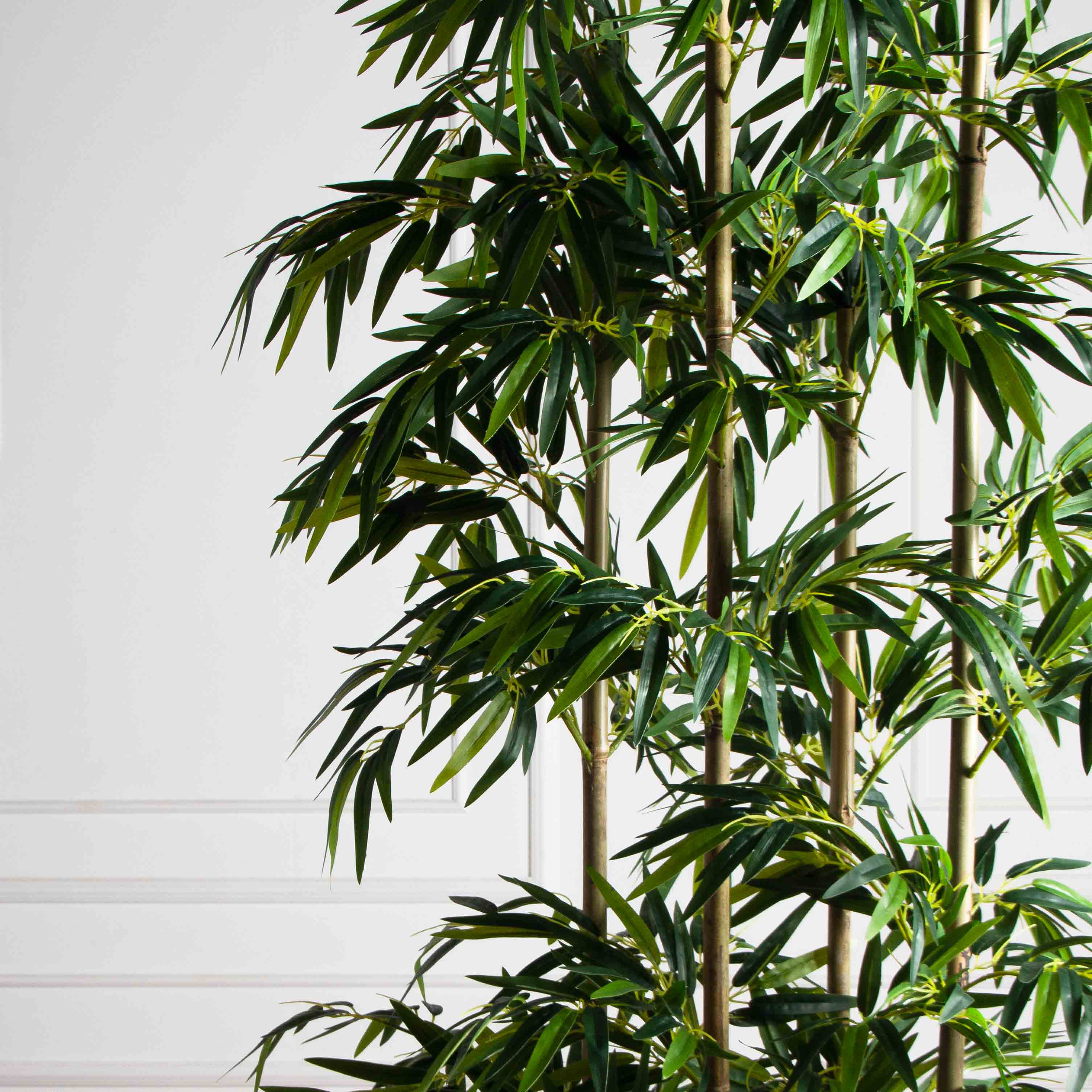 Ш220/75-3(з)(Пр)(F) Ширма искусственная Бамбук h220см в кокосовом боксе 40х15х15см_4