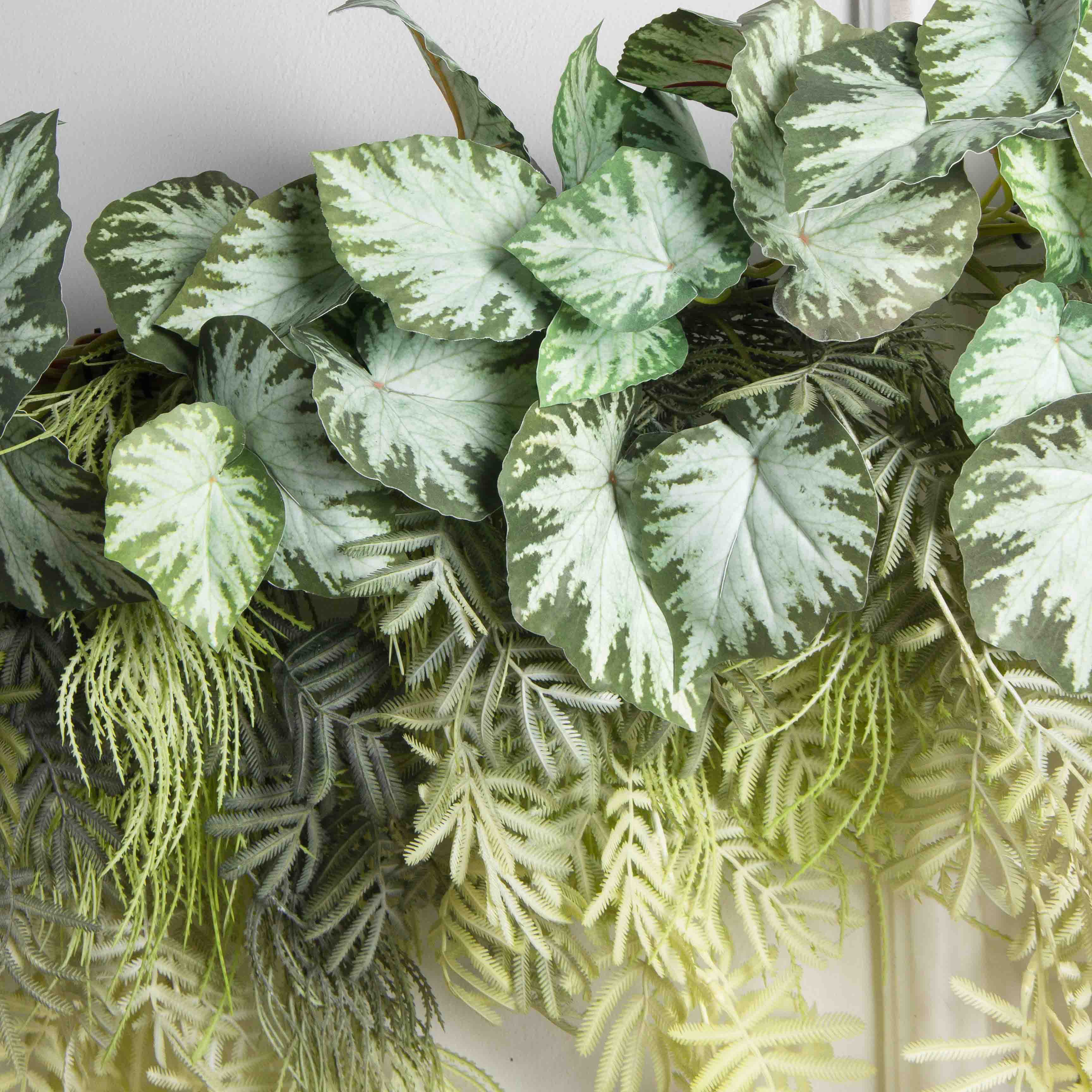 Л12-2(Пр)(F) Лиана искусственная с Бегонией L100см, патина_3