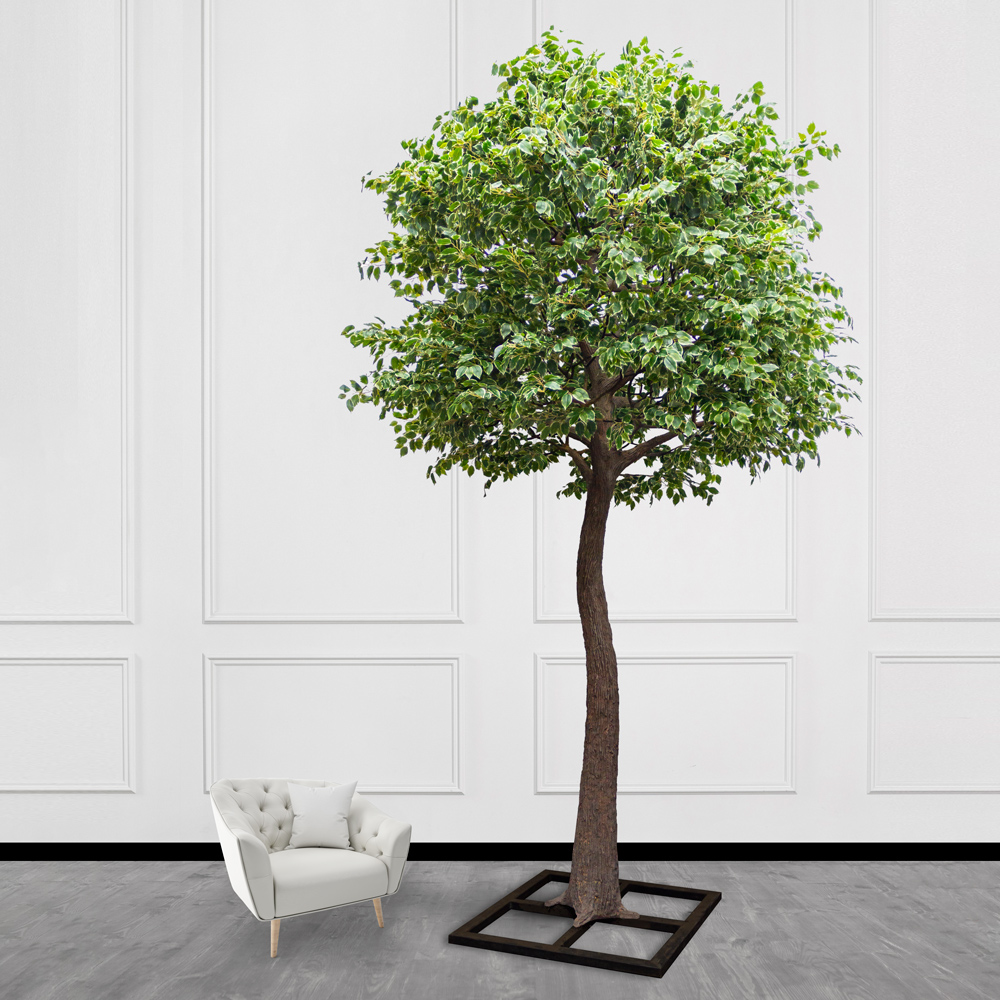 420разб/17М(з) Фикус Бенджамина искусственный h420см, d250-270см_2