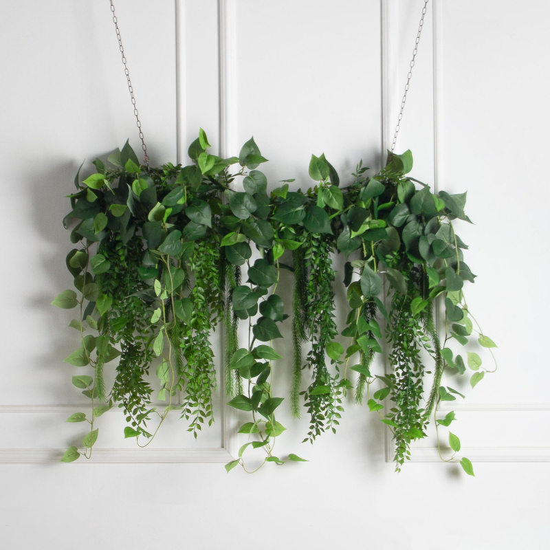 Л62(F)  Лиана искусственная со сциндапсусом L100см, свес 80см_1