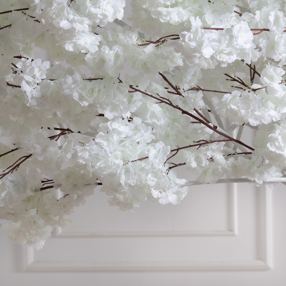 280МЕТст/разб/ОБ/225(з)(ПР)(F) Сакура искусственная Элит разборная h280см, белая_2