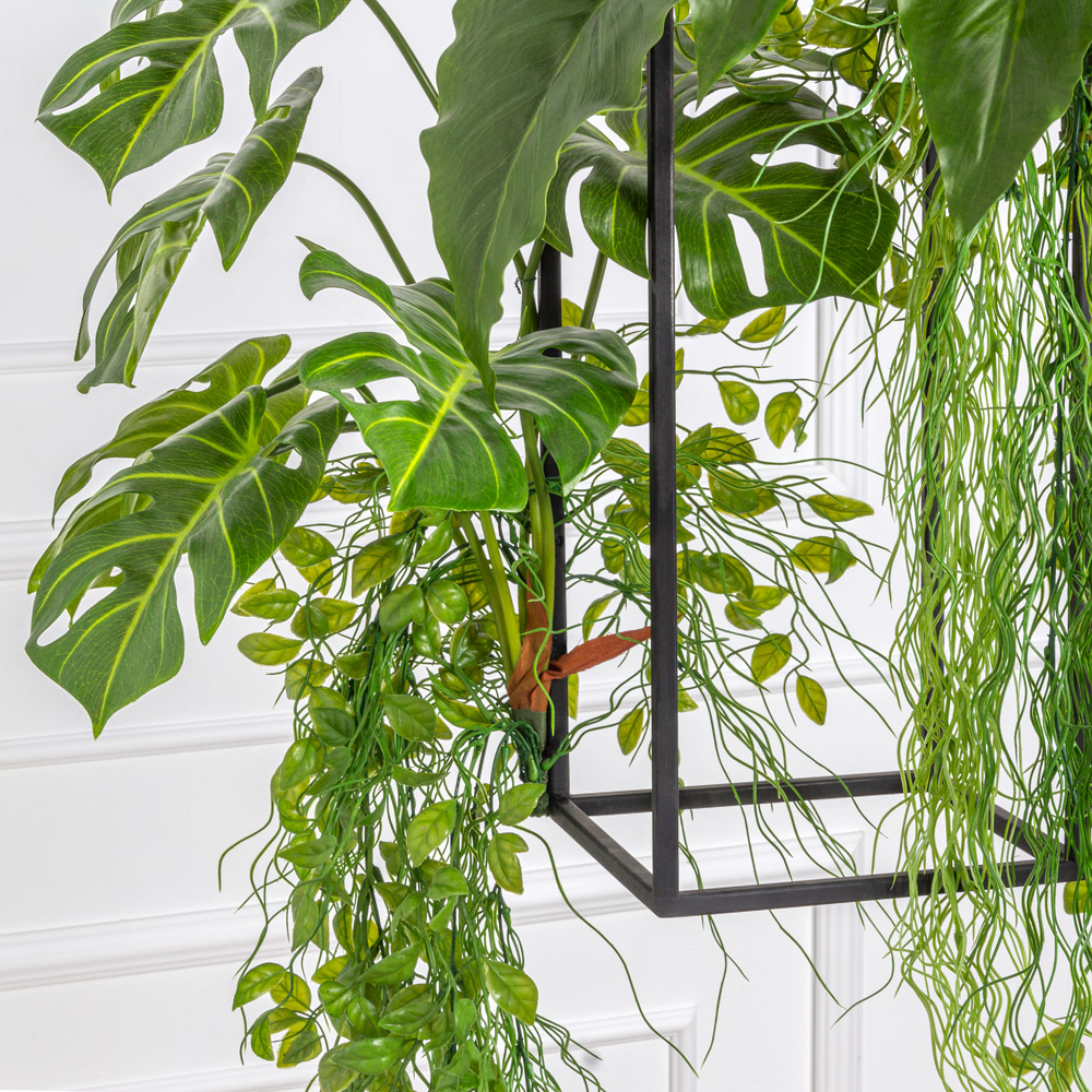 КМП4 Композиция Тропический микс h55-60см на металлической подставке h55см_3