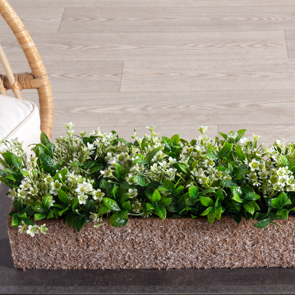 ТД110(з)(F) Композиция искусственная h10.5см  в кокосовом боксе 95,5х9х9см_3