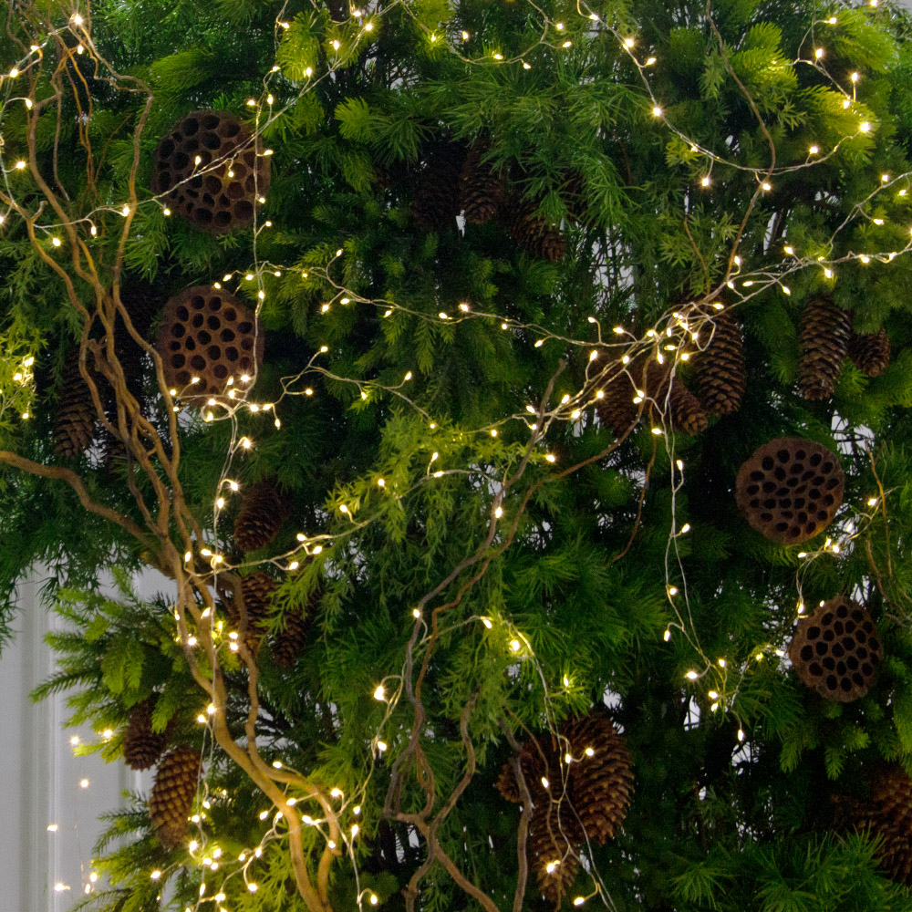 ДЛ184/СВ03т(Пр)(Fix)(F) Декор входной группы хвойный с декором h290см на прутьях,пристенный_8