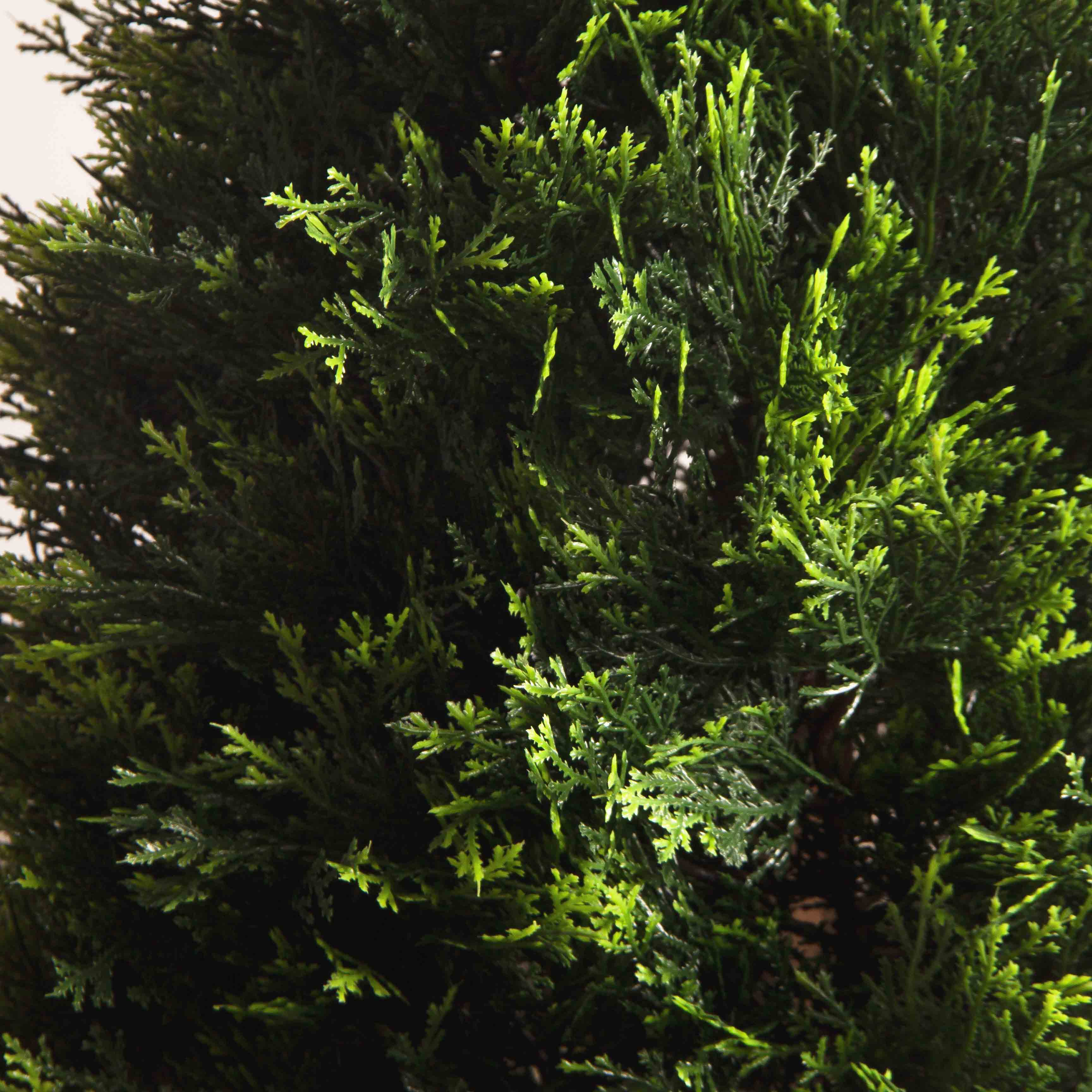 Т100/146(F) Туя искусственная конус Люкс h100см_4