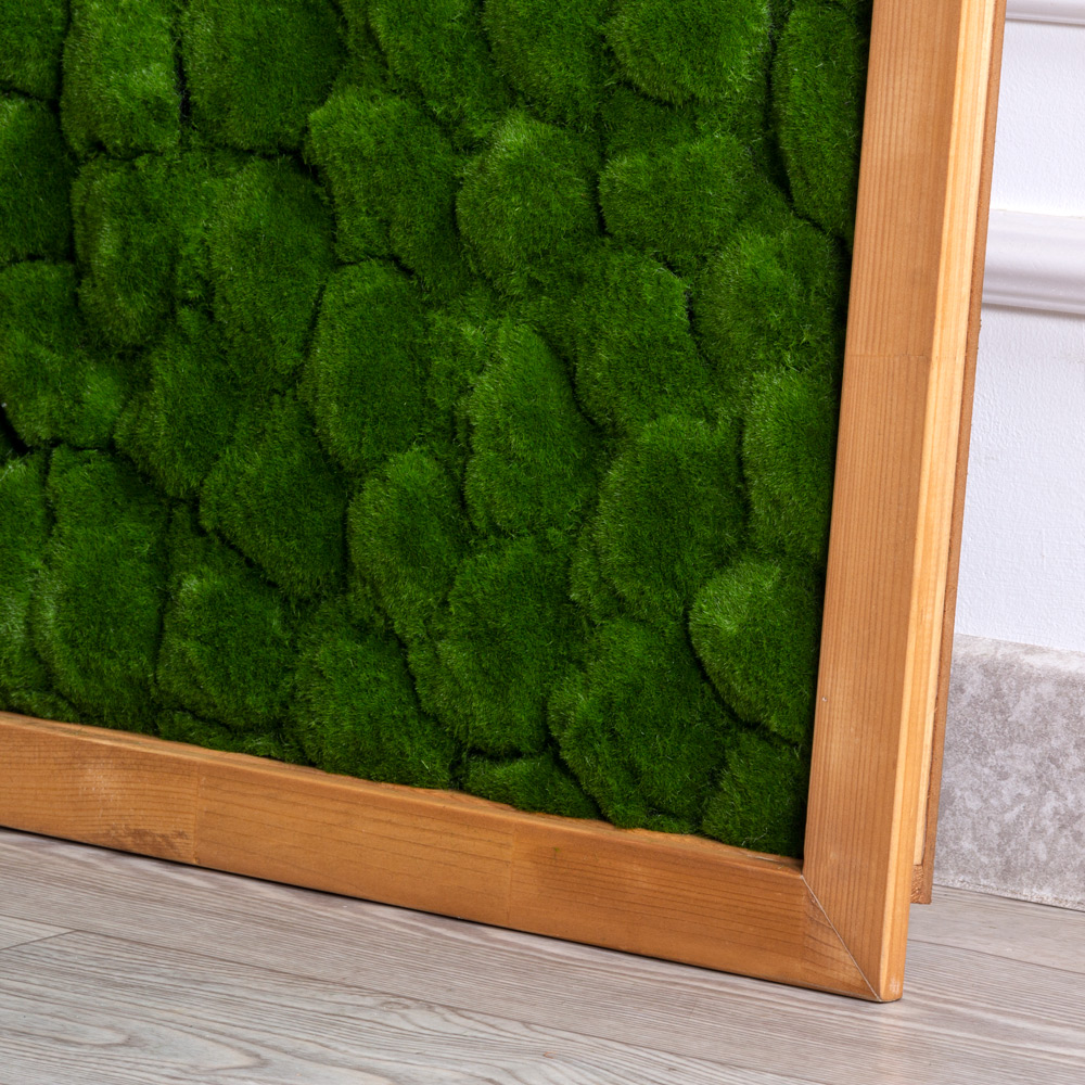 ФК95(з)(F) Фитокартина искусственная 152х92см в деревянной раме_4