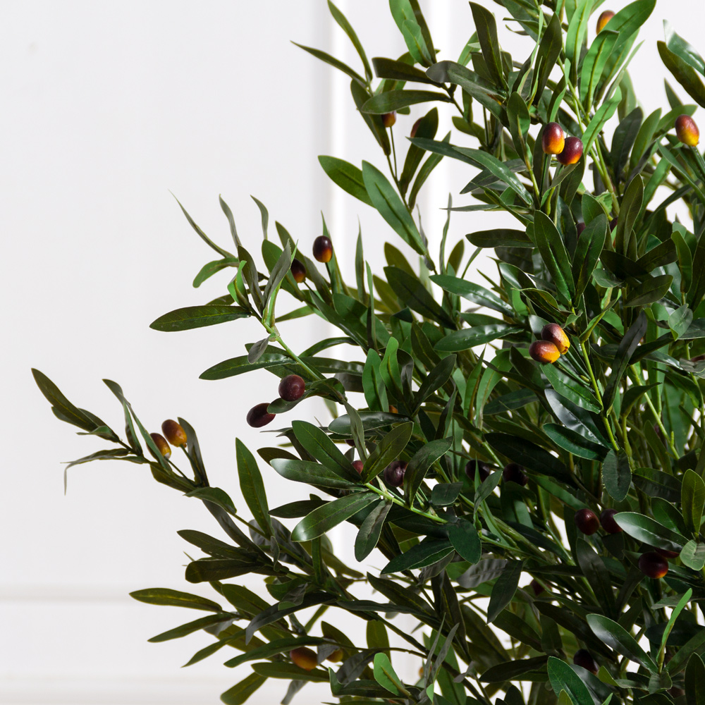 180/РН/4655(Пр)(F) Оливковое дерево искусственное с плодами h180см_2