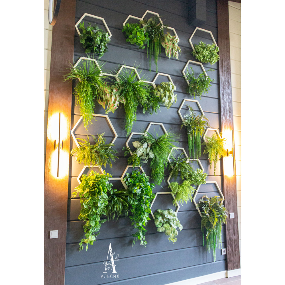 ФТС136-1(F) Фитостена с сотами 240х h350см_3