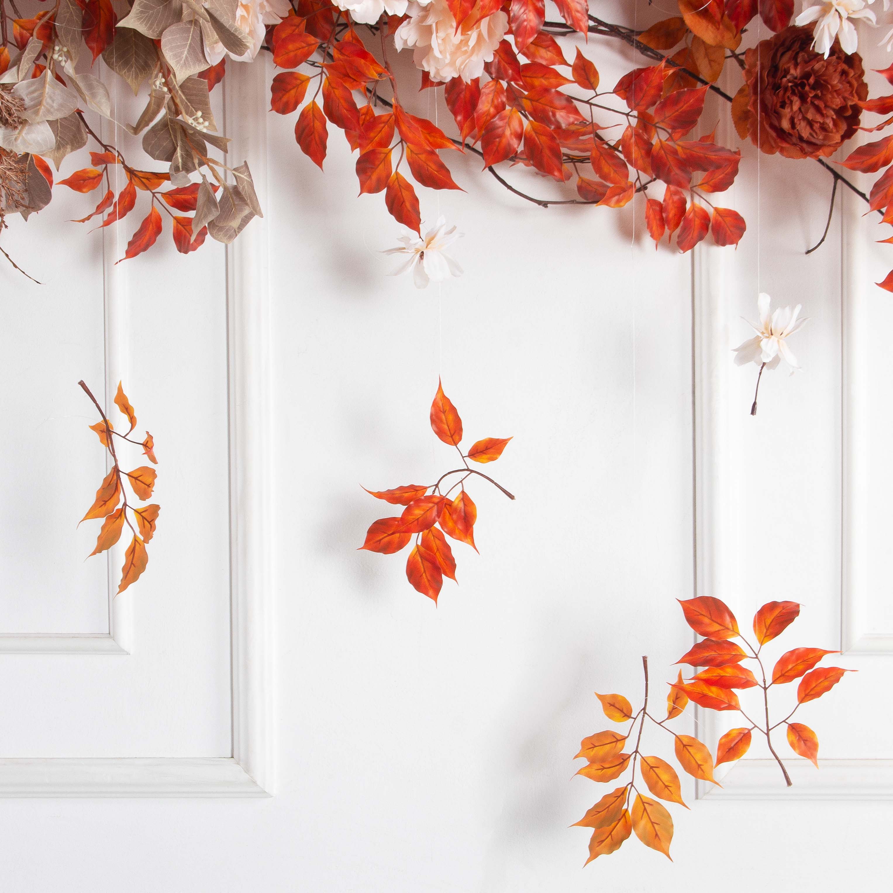 Л172(Пр)(F) Лиана искусственная бежево-терракотовая L100см_5