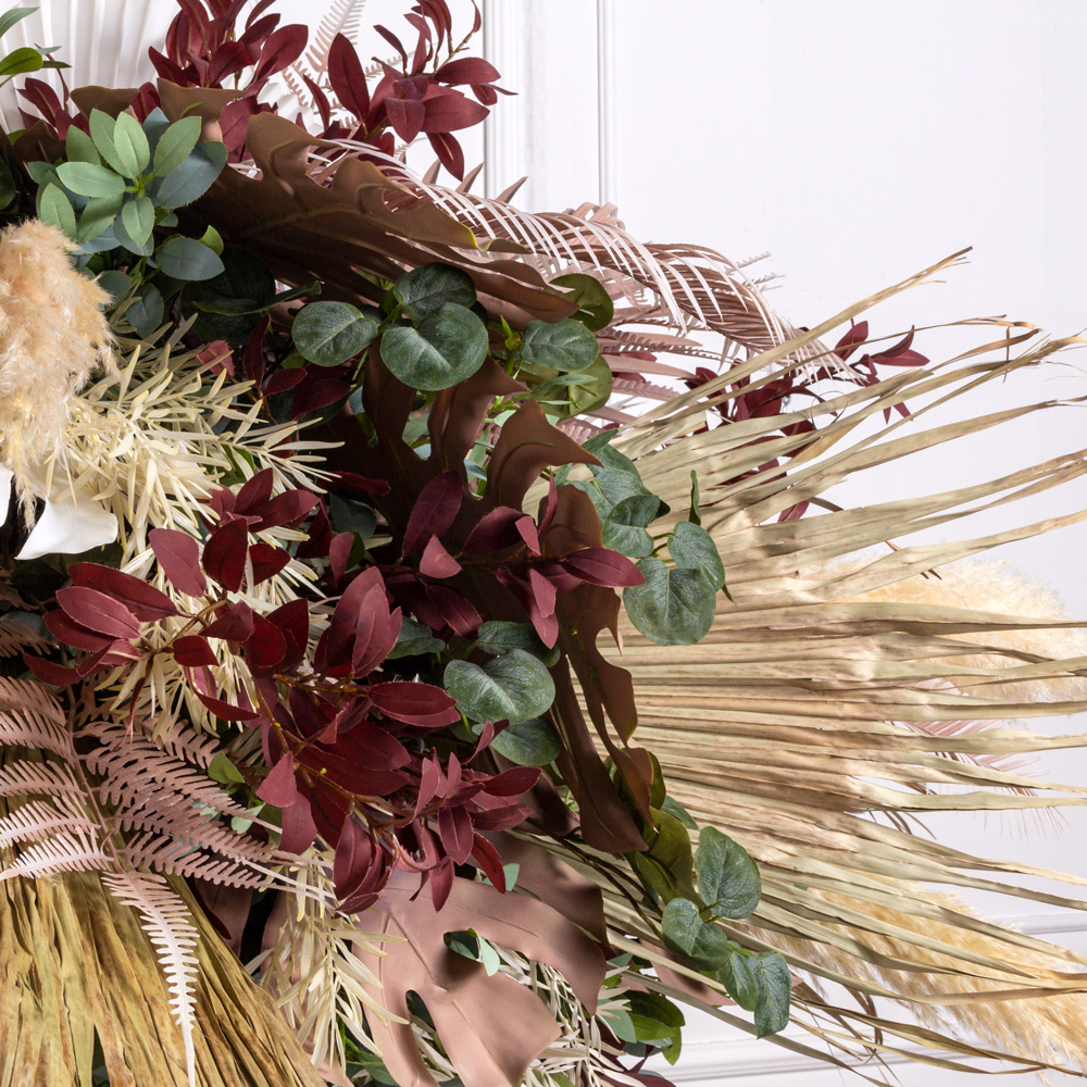 КЗ/47-1(з) Композиция искусственная с сухоцветами 250х130см_5