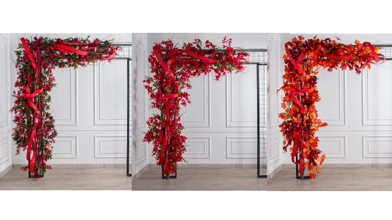 ДЛ195(Пр)(Fix)(F) Декор вход.группы h280 н/прутьях,пристенная 4 сезона_1