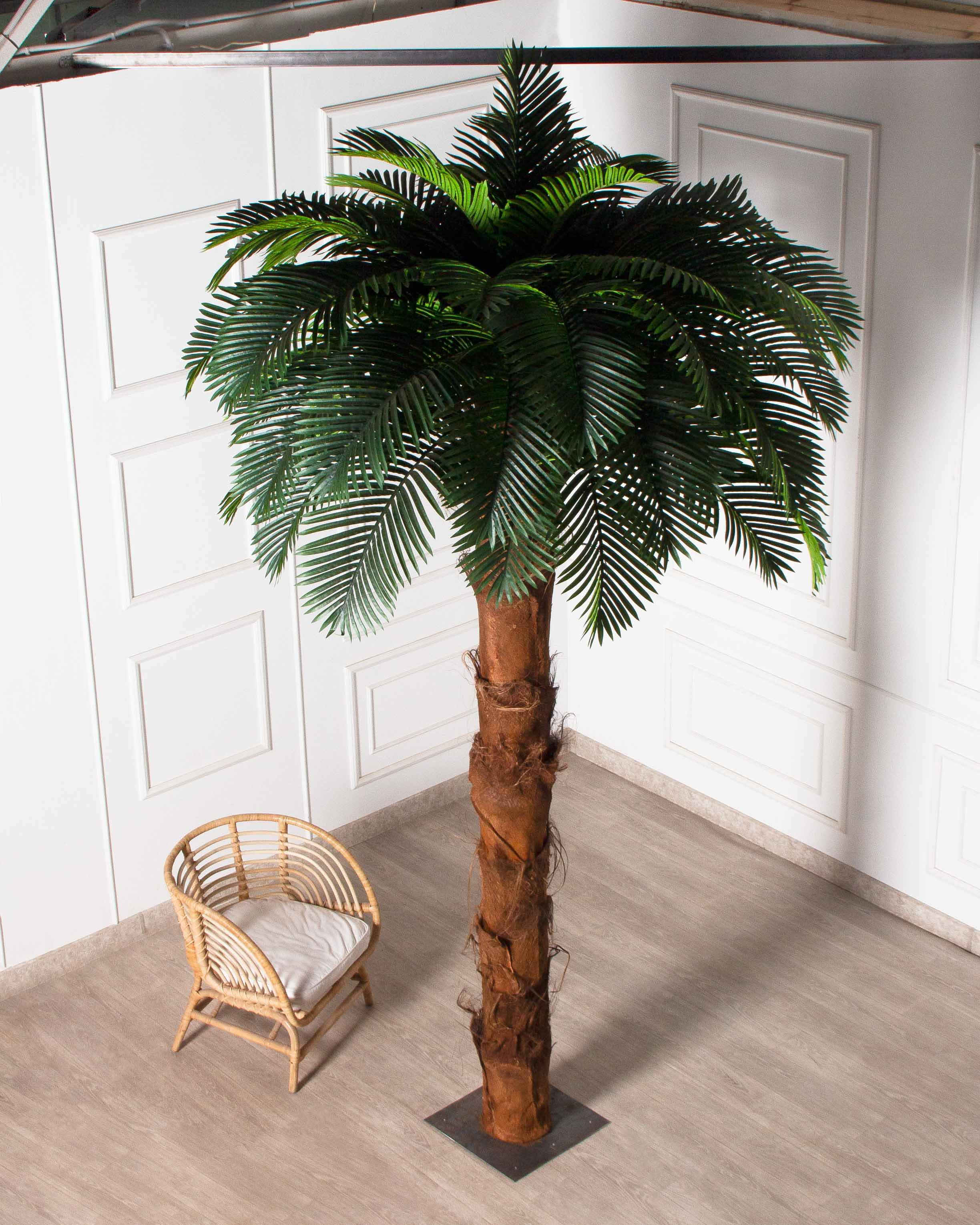 ПС350Разб/ТР/49Люкс(Пр)(F) Пальма Арека искусственная h350см (латекс) на мет.основании_2