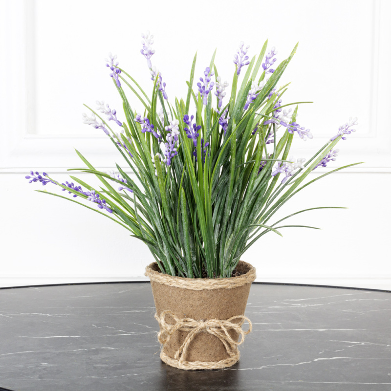 КС57(МД) Мускари в кашпо h-34см в асс-те