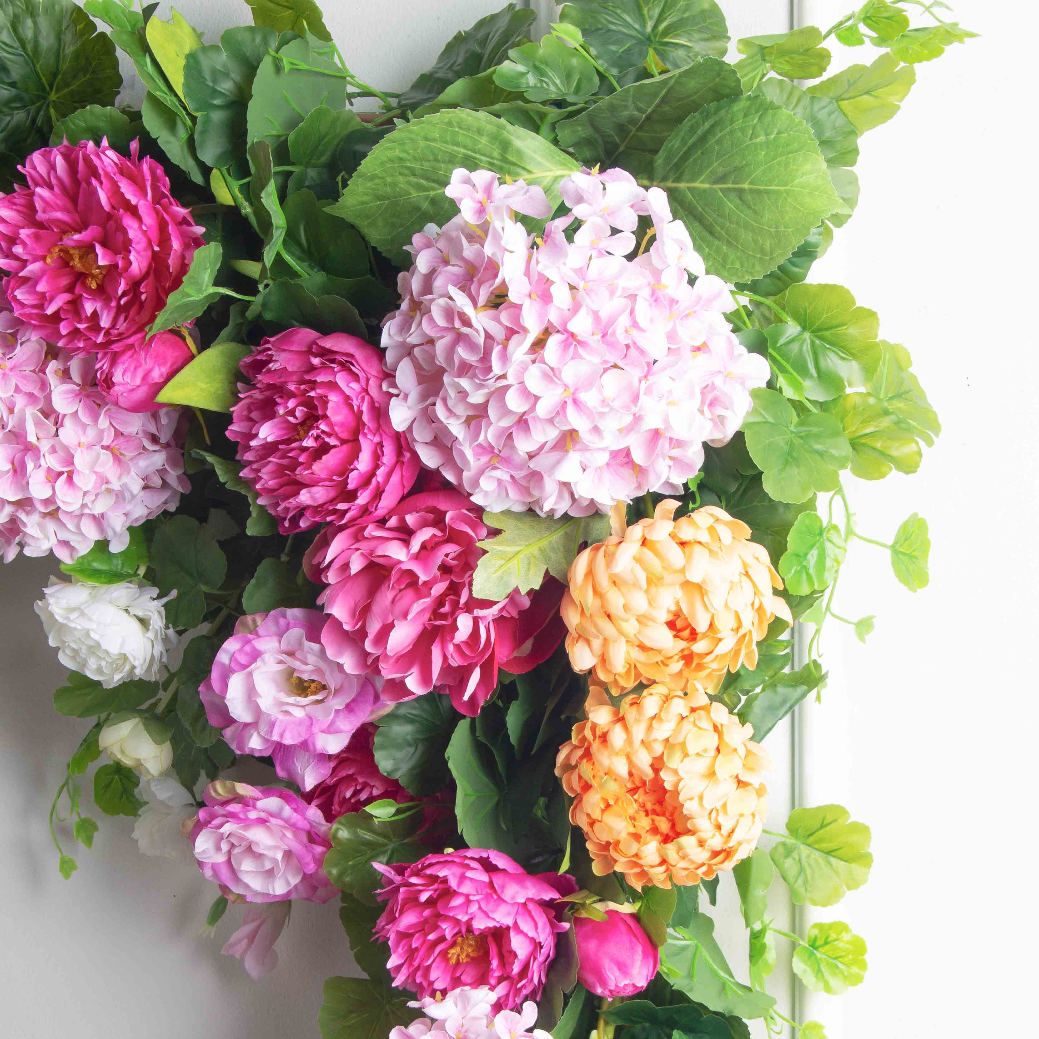 Л162/2(з)(F) Лиана искусственная цветочная L160см, ширина 20см_7