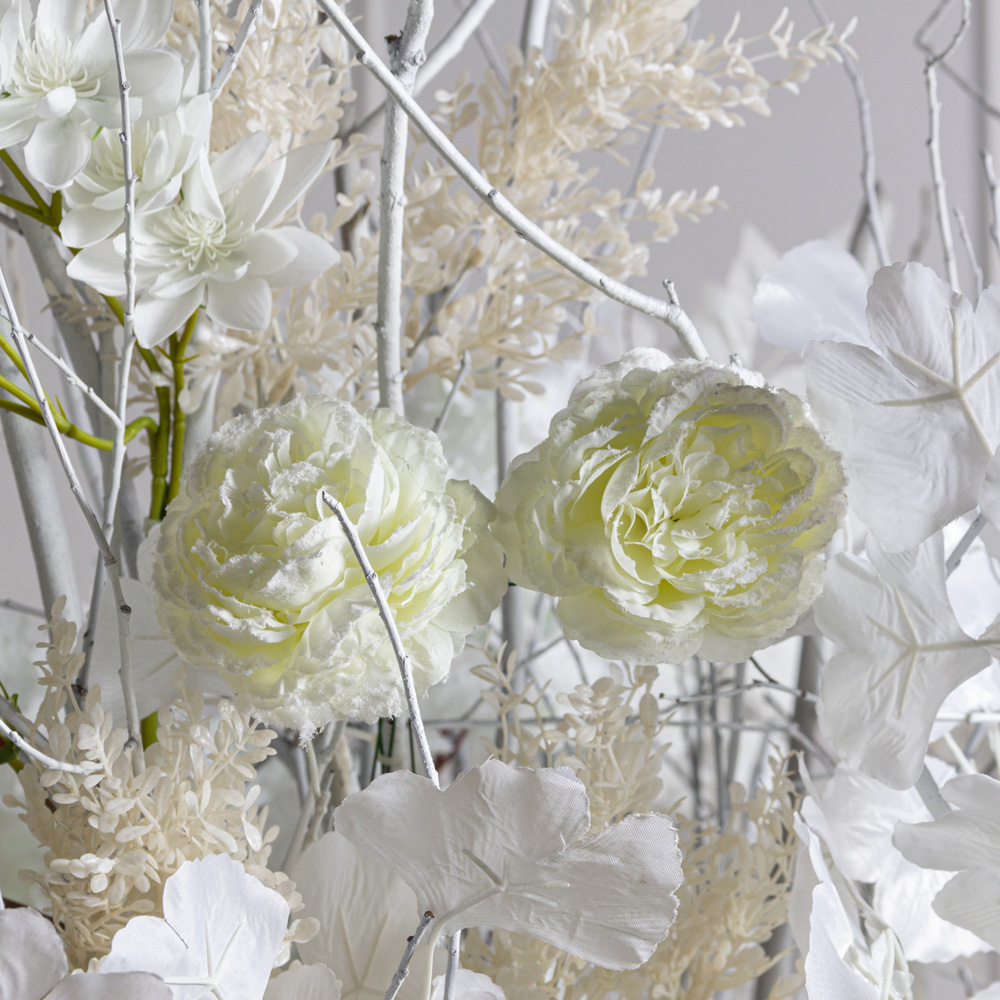 ДЛ92(з)(F) Декор входной группы зимний  h200см в кашпо_2