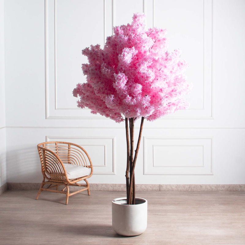 220/РПК/46М-2(з)(F) Сакура Элит искусственная h220см, розовая_1