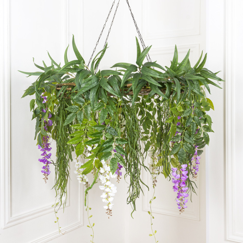 КЗ/36 Композиция подвесная с вистерией _4