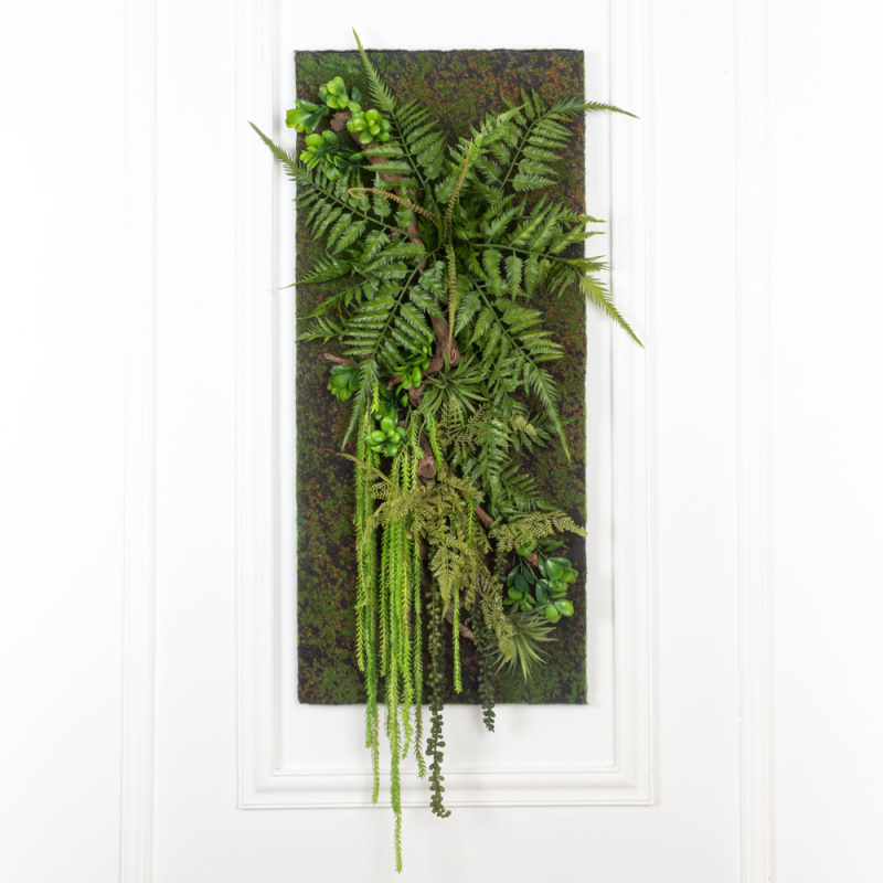 ФК01(з.) Фитокартина с папоротником (44х-h105см)_5