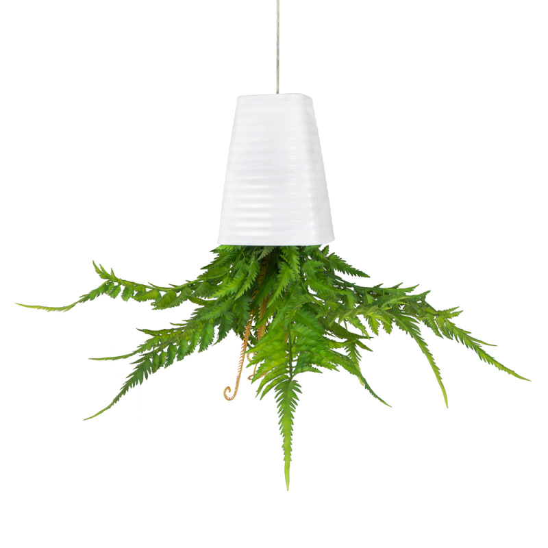 СП014 Sky Planter Папоротник больш. в кашпо (17х17х21см)