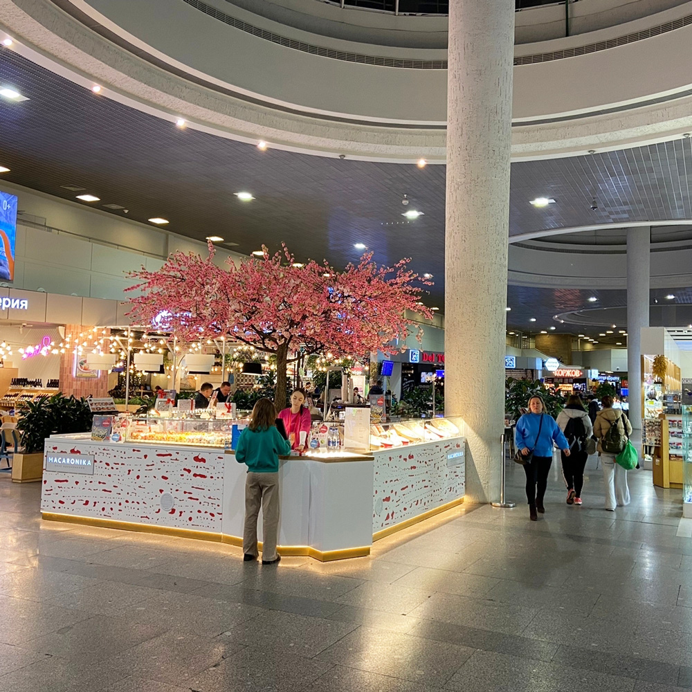 310разб/225(з.) Сакура искусственная разборная h310см, d400см, розовая_5