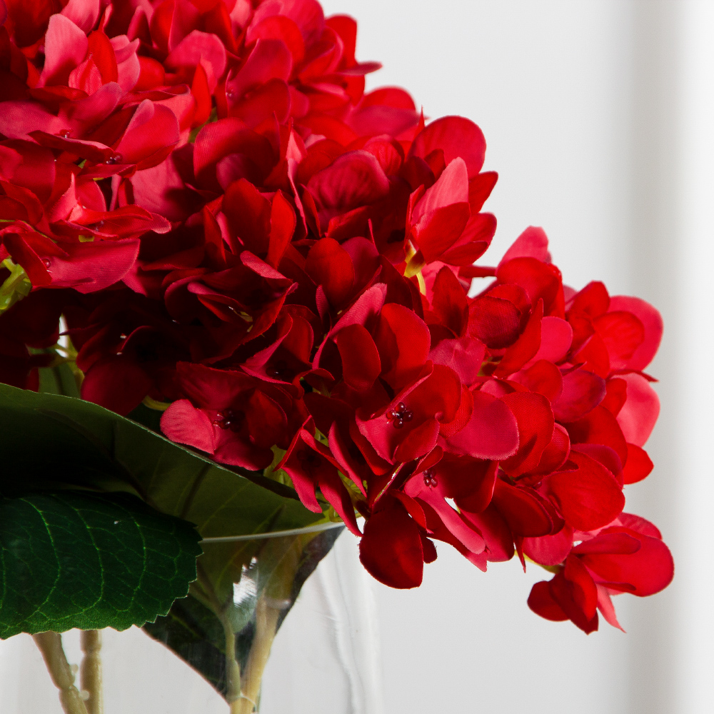 7141А/0108-0359/2(F) Гортензия искусственная h46см(голова 13см d16см) красная_4